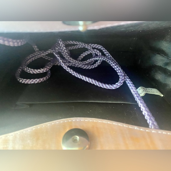 Satin Tote In Lavender Small - Picture 5 of 8